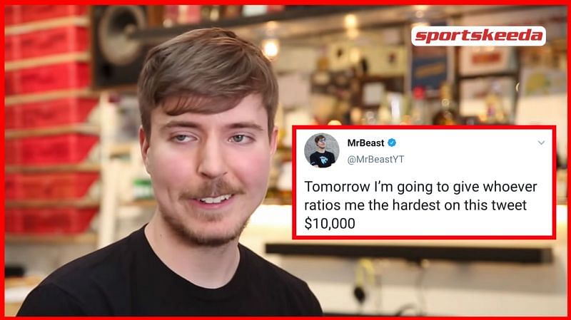 MrBeast is currently hosting a $10,000 giveaway on Twitter