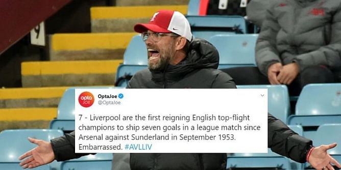 10 amazing facts from Aston Villa's stunning Premier League win against Liverpool