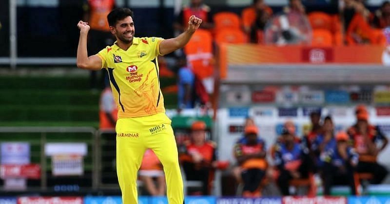 Deepak Chahar. Pic: IPLT20.COM