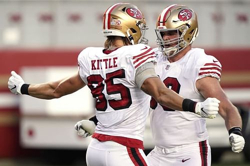 San Francisco 49ers tight end George Kittle (85)