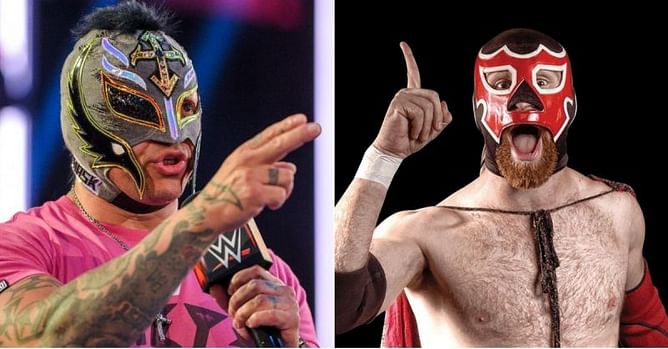 Sami Zayn explains why every wrestler must wrestle under a mask