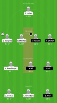 Dream11 Team for MBCC vs PMCC - ECS T10 Barcelona