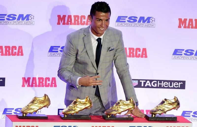 Ronaldo has won the Golden Boot in EPL and La Liga, but not in the Serie A yet