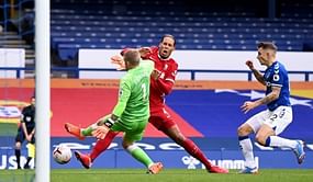 Jordan Pickford should have been sent off for reckless tackle on Virgil van Dijk