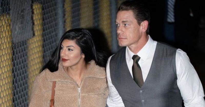 Photo of John Cena and Shay Shariatzadeh's marriage license