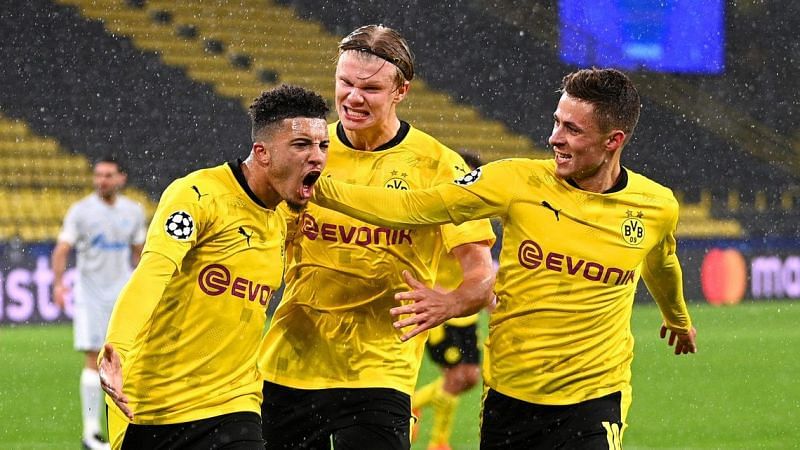 Dortmund, led by the in-from Haaland, are on fire right now