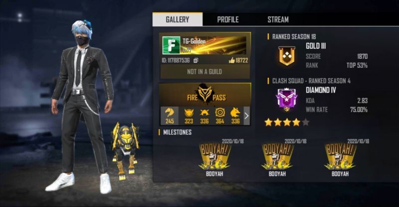 TG-Golden&rsquo;s Free Fire ID