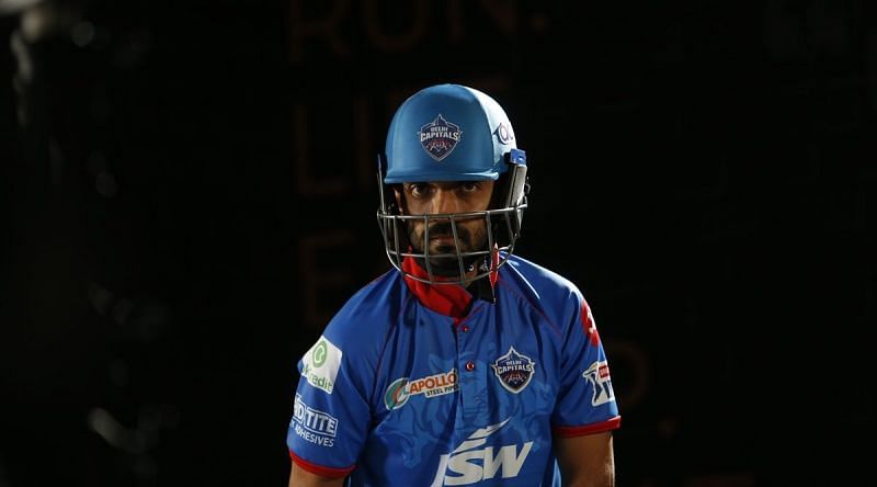 Ajinkya Rahane has not been picked in the DC line-up so far in IPL 2020. (Image Credits: IPLT20.com)