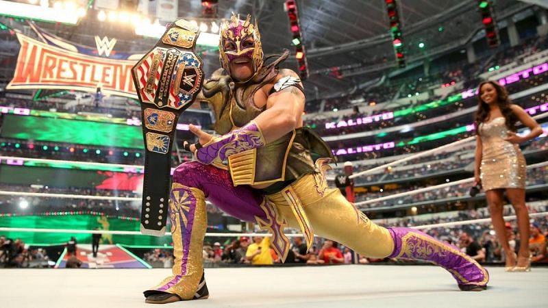 Kalisto has tasted singles success in WWE.