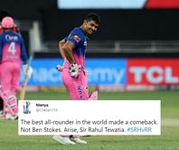 IPL 2020, SRH vs RR: Twitter explodes as Parag and Tewatia pull off another heist