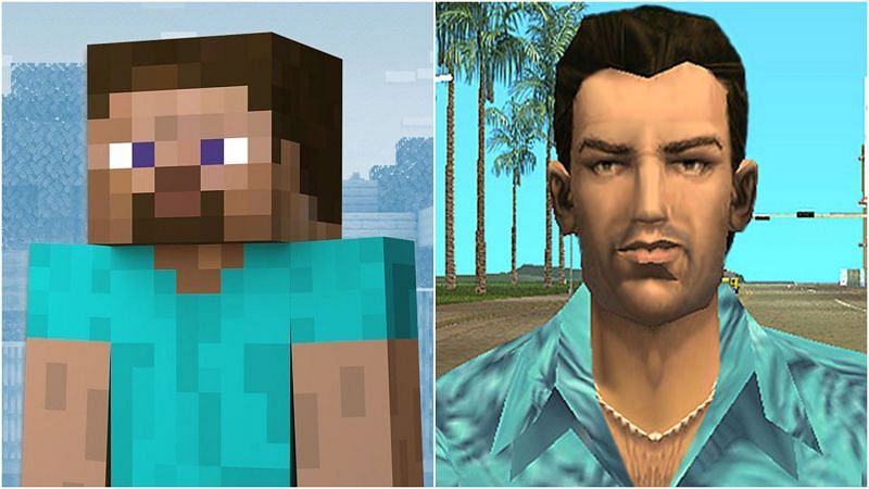 Minecraft&#039;s Steve and GTA&#039;s Tommy Vercetti seem to bear an uncanny resemblance