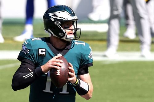 Philadelphia Eagles quarterback Carson Wentz