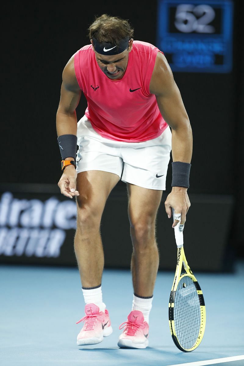 Rafael Nadal at the 2020 Australian Open