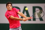 Cristian Garin at the 2020 French Open