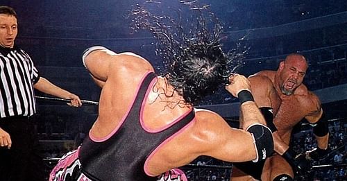 Bret hasn't gotten over what happened in WCW (Pic Source: WWE)