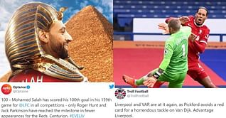 Twitter explodes as VAR breaks Liverpool hearts in dramatic 2-2 draw against Everton