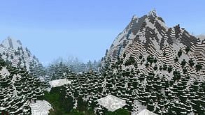 The preview of updated mountain generation given during&nbsp;Minecraft Live 2020