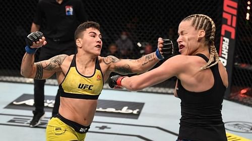 Jessica Andrade scored a huge TKO win at UFC Fight Island 6