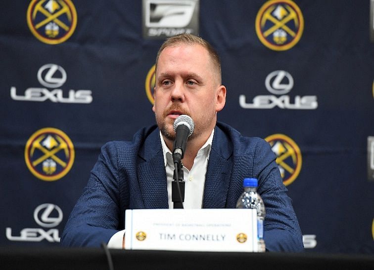 Nuggets President of Basketball Operations Tim Connelly