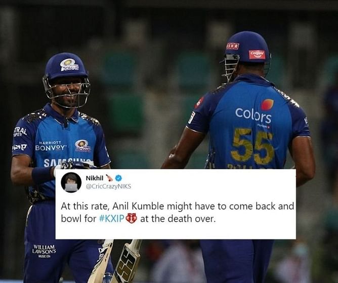IPL 2020: Twitter reacts as Rohit Sharma's MI thrash hapless KXIP