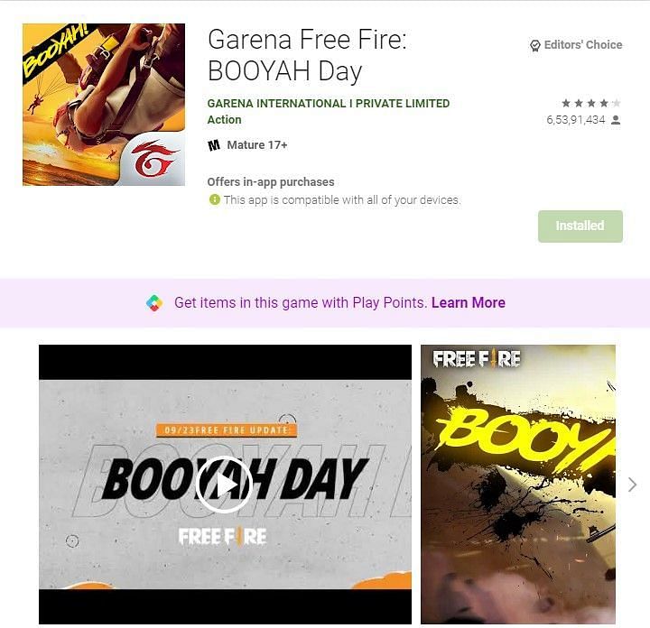 Free Fire on Google Play Store