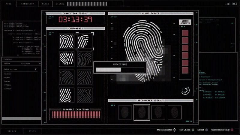 gta 5 casino heist fingerprint