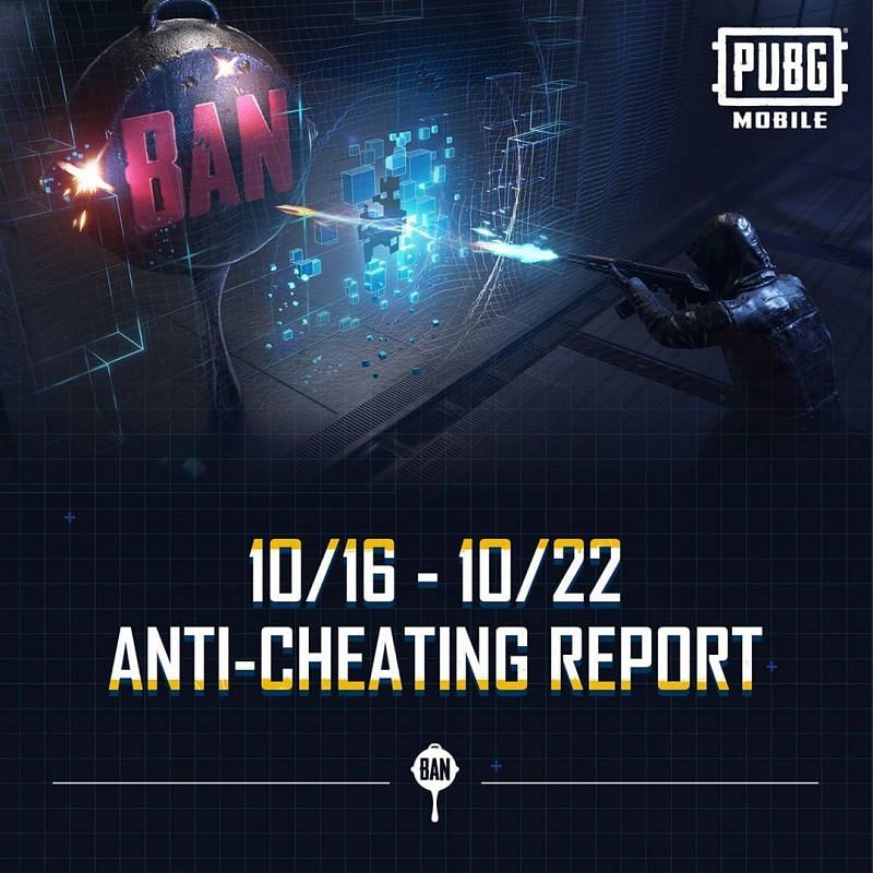 PUBG Mobile anti cheating reports