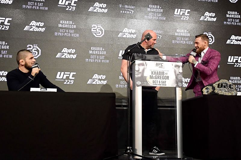 UFC 229: Khabib v McGregor Press Conference