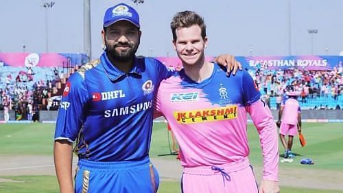 Mumbai Indians vs Rajasthan Royals. Image Credits: IPLT20.COM