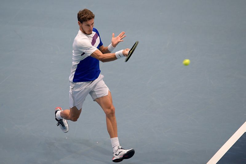 Pablo Carreno Busta during his first round match in Vienna