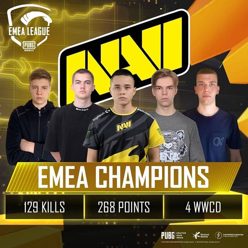NAVI are the EMEA League champions
