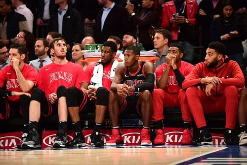 Chicago Bulls bench