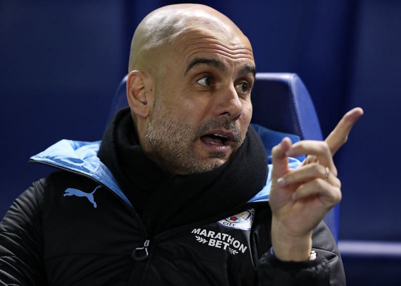 Pep Guardiola, Manager of Manchester City