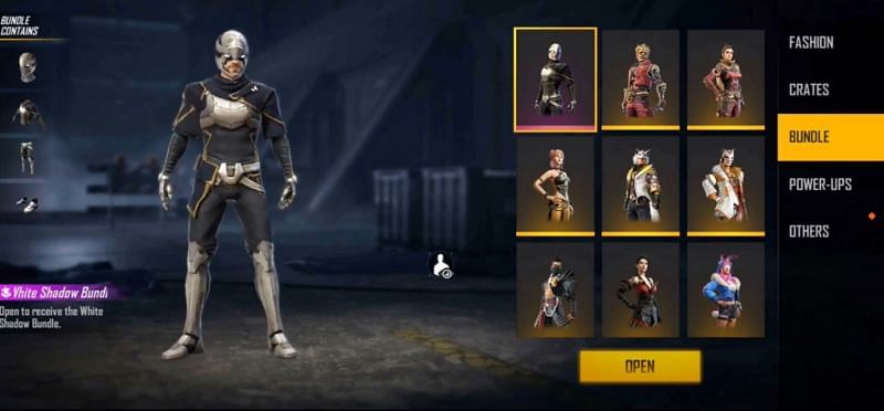 How To Get The White Shadow Bundle Through The Hacker Store In Free Fire