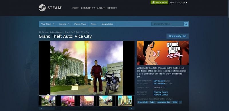 GTA Vice City download guide for PC/Laptop: System requirements