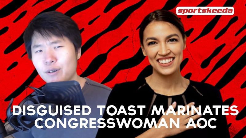 Disguised Toast marinates Congresswoman AOC on her Among Us stream