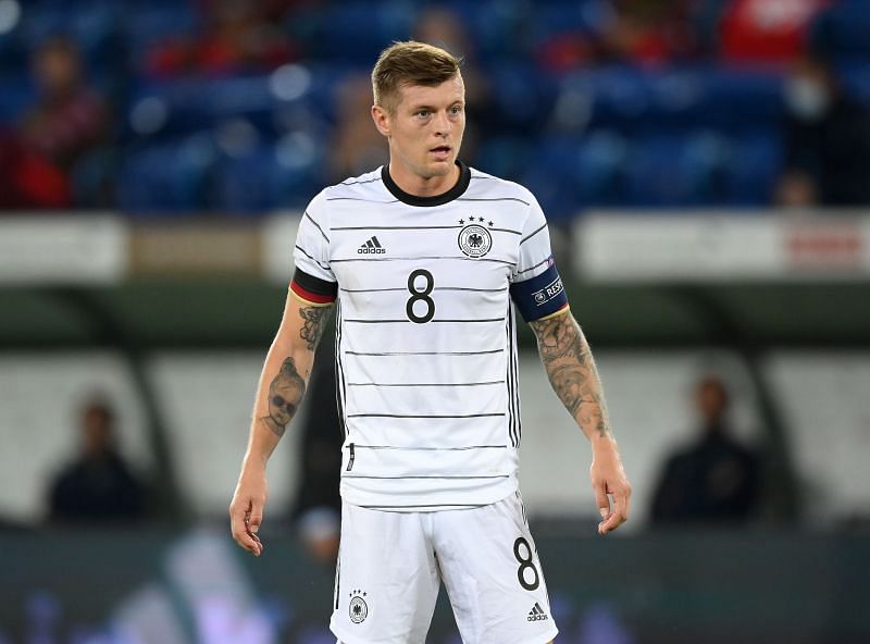Toni Kroos in Germany colours