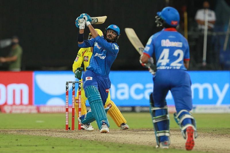 Axar Patel&#039;s assault on Ravindra Jadeja helped Delhi Capitals attain the 180-run target [P/C: iplt20.com]