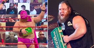 Otis reacts to the debut of El Gran Gordo on WWE RAW