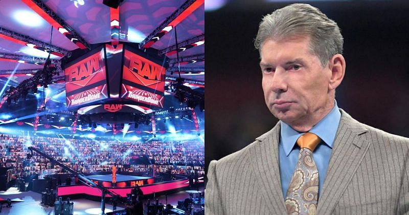 WWE ThunderDome and Vince McMahon.