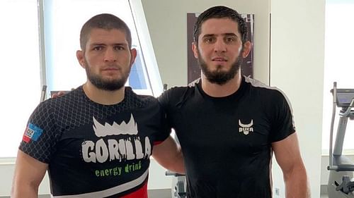 Khabib Nurmagomedov and Islam Makhachev are close friends and teammates