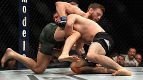 Khabib Nurmagomedov takes aim at Conor McGregor for competing at Welterweight against Dustin Poirier