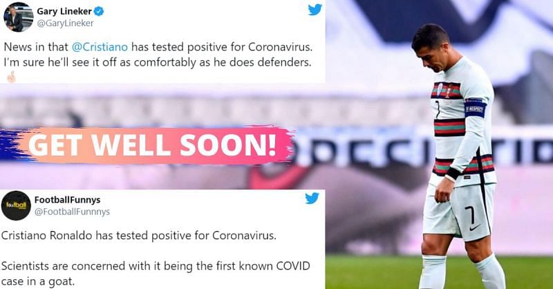 Cristiano Ronaldo has tested positive for COVID-19