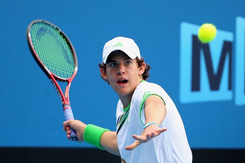 Dominic Thiem at the 2011 Australian Open juniors