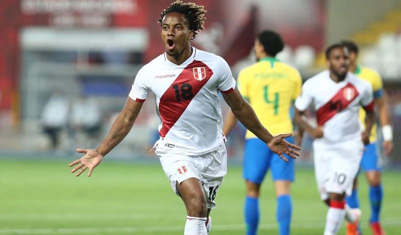 Andre Carrillo scored again for Peru.