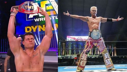 Cody Rhodes recently won back his AEW TNT Championship after defeating Brodie Lee at AEW Dynamite's Dog Collar Match; Kazuchika Okada is one of the leading Superstars to wrestle for NJPW