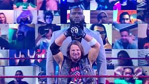 AJ Styles makes Jordan Omogbehin his bodyguard on RAW
