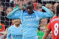 Mario Balotelli was constantly involved in controversial incidents during his time in the Premier League.