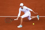 Iga Swiatek in action during the French Open final