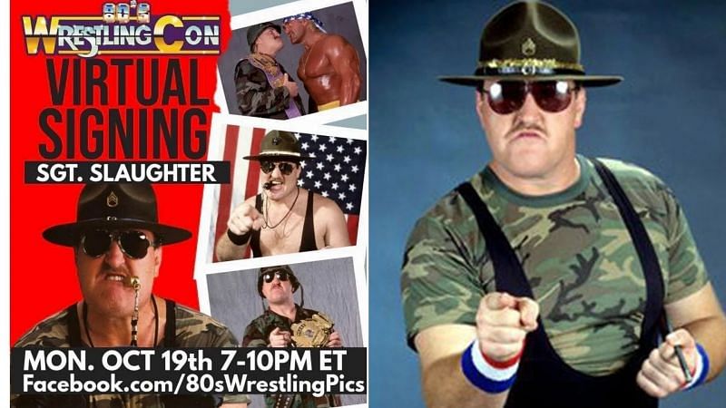 Special event announced with WWE Hall of Famer Sgt. Slaughter